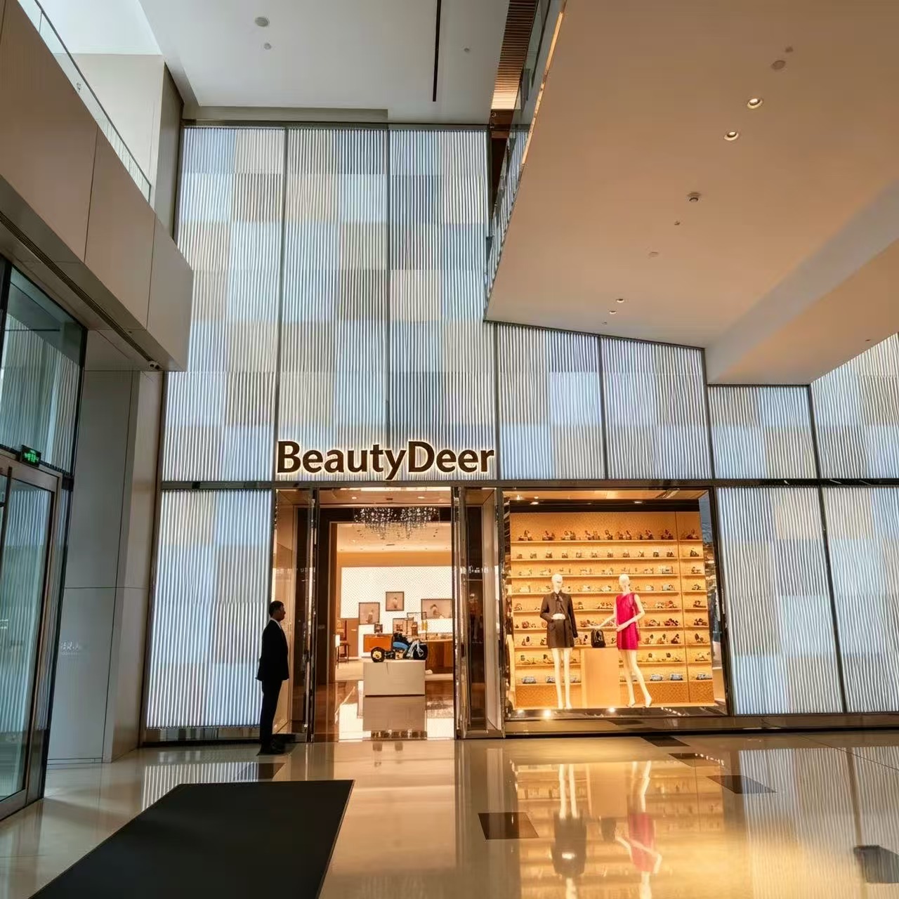 BeautyDeer store in a contemporary mall